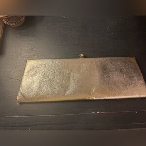Vintage Gold Metallic Clutch